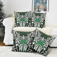 Custom Aotearoa Ngai Tahu Pillow Cover Maori Tribal Pattern Mix Poutama LT05 - Polynesian Pride