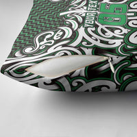 Custom Aotearoa Ngai Tahu Pillow Cover Maori Tribal Pattern Mix Poutama LT05 - Polynesian Pride
