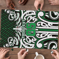 Custom Aotearoa Ngai Tahu Puzzle Maori Tribal Pattern Mix Poutama LT05 - Polynesian Pride