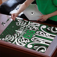 Custom Aotearoa Ngai Tahu Puzzle Maori Tribal Pattern Mix Poutama LT05 - Polynesian Pride