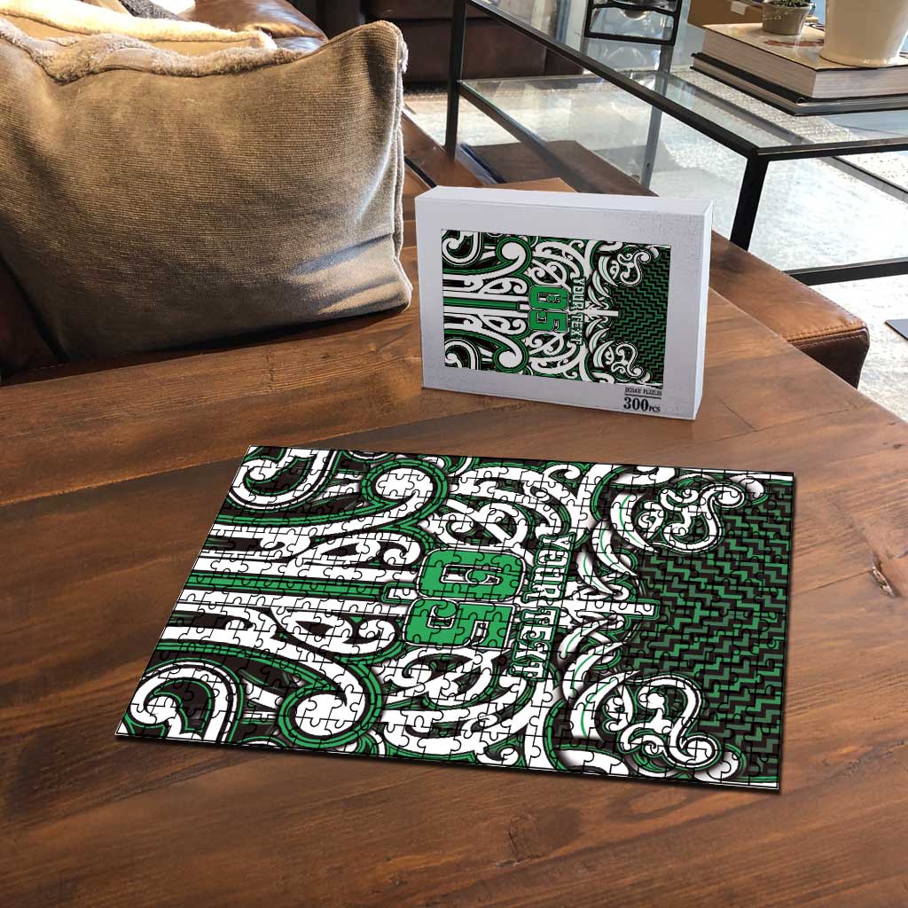 Custom Aotearoa Ngai Tahu Puzzle Maori Tribal Pattern Mix Poutama LT05 - Polynesian Pride