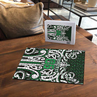 Custom Aotearoa Ngai Tahu Puzzle Maori Tribal Pattern Mix Poutama LT05 - Polynesian Pride