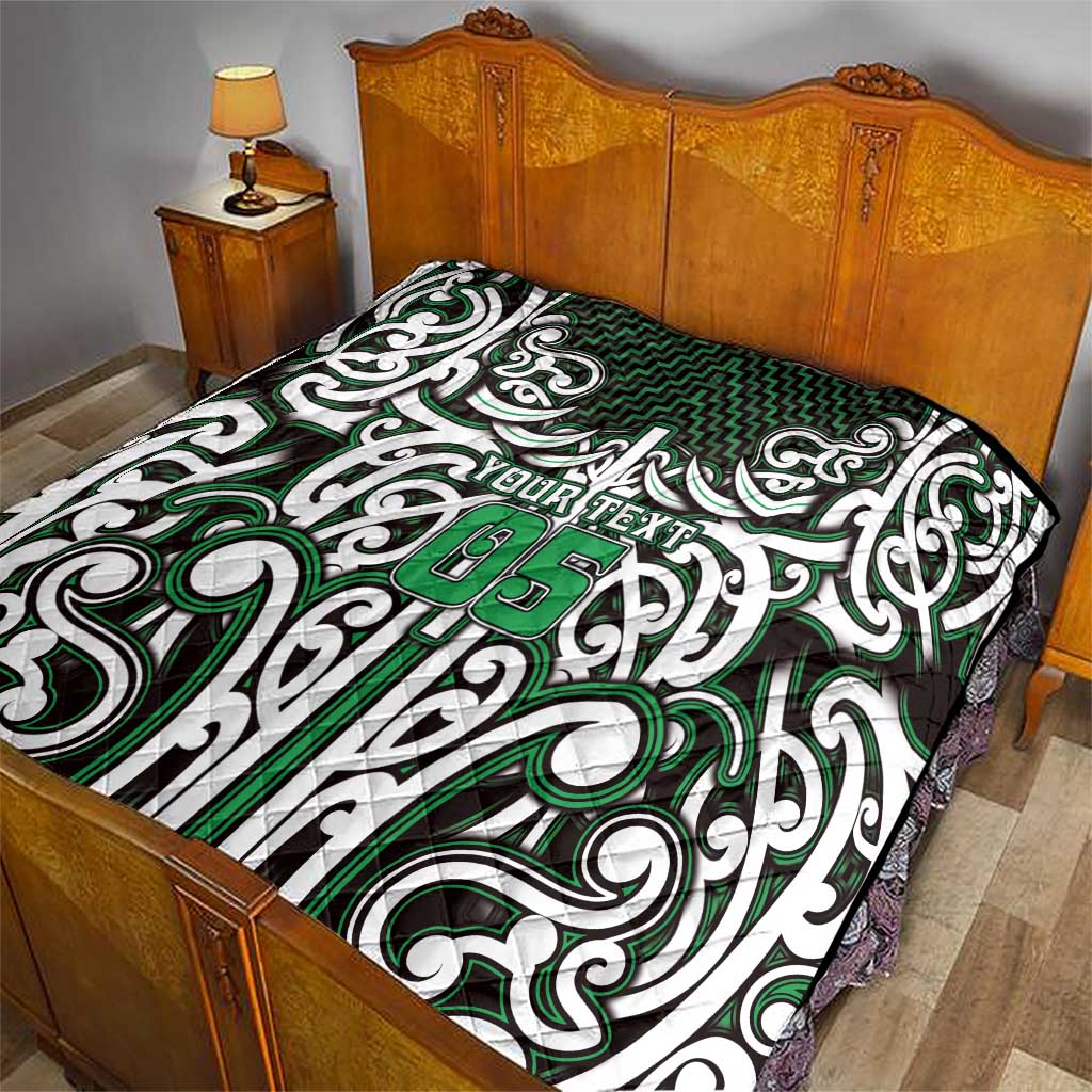 Custom Aotearoa Ngai Tahu Quilt Maori Tribal Pattern Mix Poutama LT05 - Polynesian Pride
