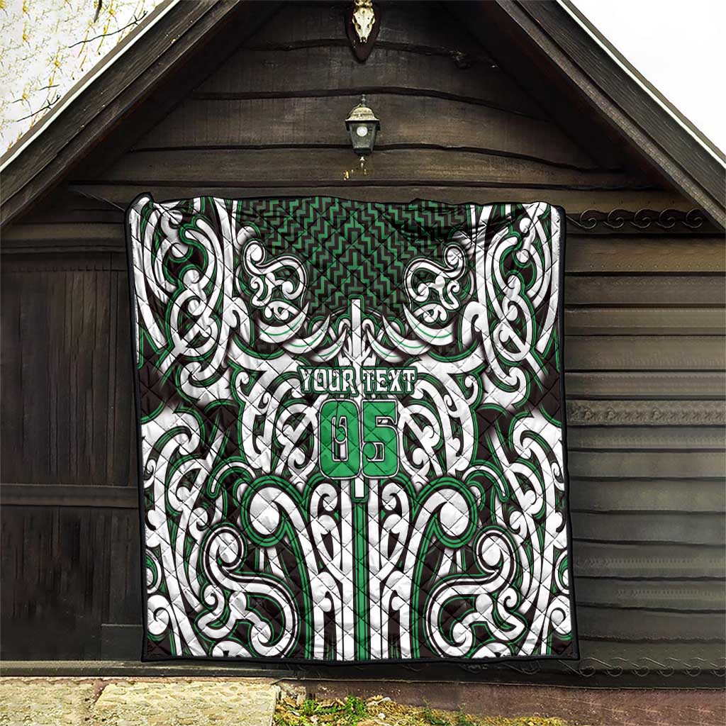 Custom Aotearoa Ngai Tahu Quilt Maori Tribal Pattern Mix Poutama LT05 - Polynesian Pride