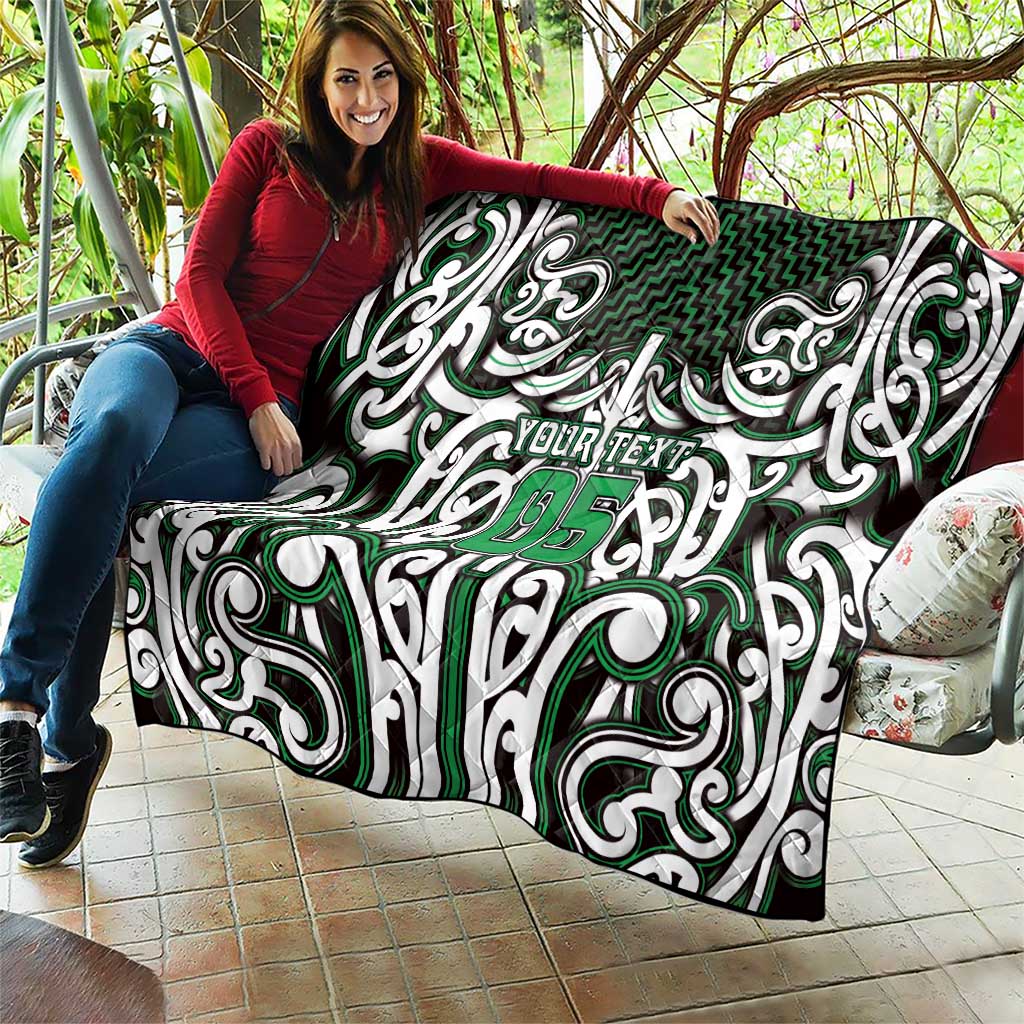 Custom Aotearoa Ngai Tahu Quilt Maori Tribal Pattern Mix Poutama LT05 - Polynesian Pride