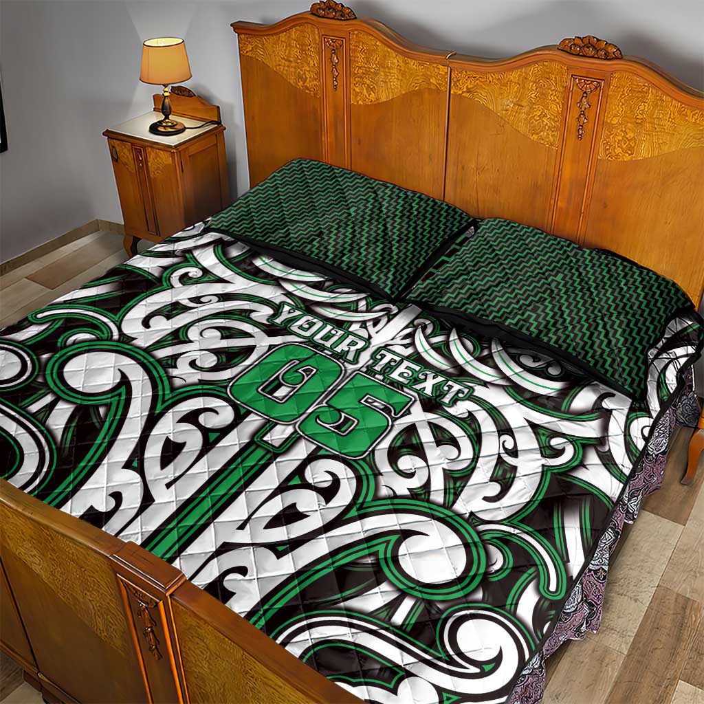 Custom Aotearoa Ngai Tahu Quilt Bed Set Maori Tribal Pattern Mix Poutama LT05 - Polynesian Pride