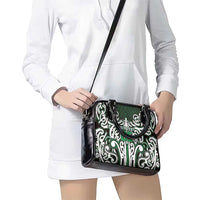 Custom Aotearoa Ngai Tahu Shoulder Handbag Maori Tribal Pattern Mix Poutama LT05 - Polynesian Pride