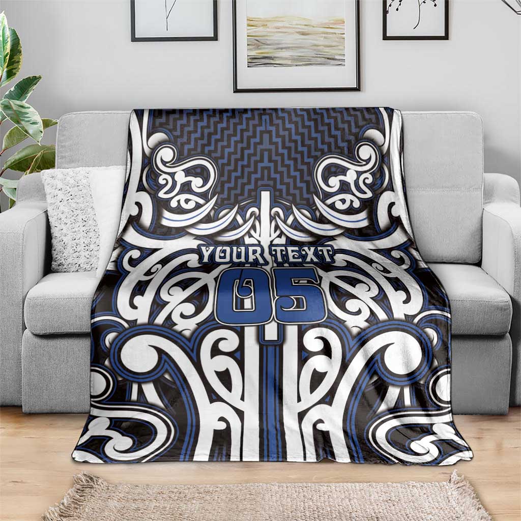 Custom Aotearoa Ngati Tuwharetoa Blanket Maori Tribal Pattern Mix Poutama LT05 - Polynesian Pride