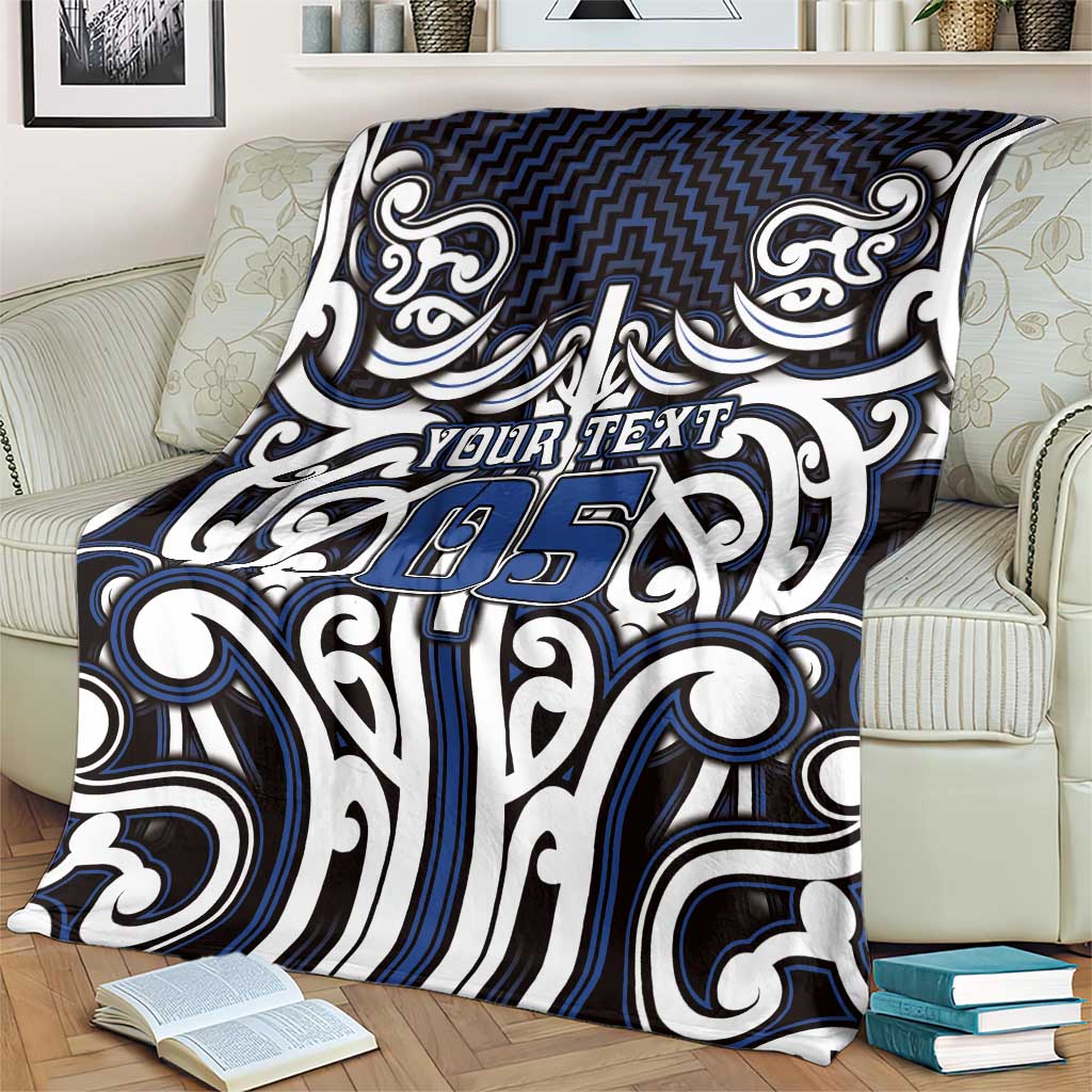 Custom Aotearoa Ngati Tuwharetoa Blanket Maori Tribal Pattern Mix Poutama LT05 - Polynesian Pride