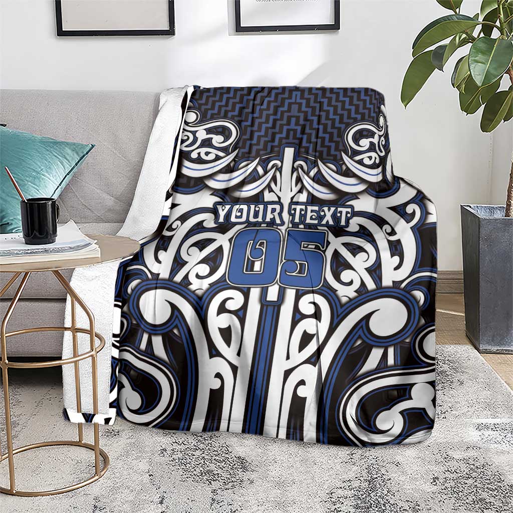 Custom Aotearoa Ngati Tuwharetoa Blanket Maori Tribal Pattern Mix Poutama LT05 - Polynesian Pride
