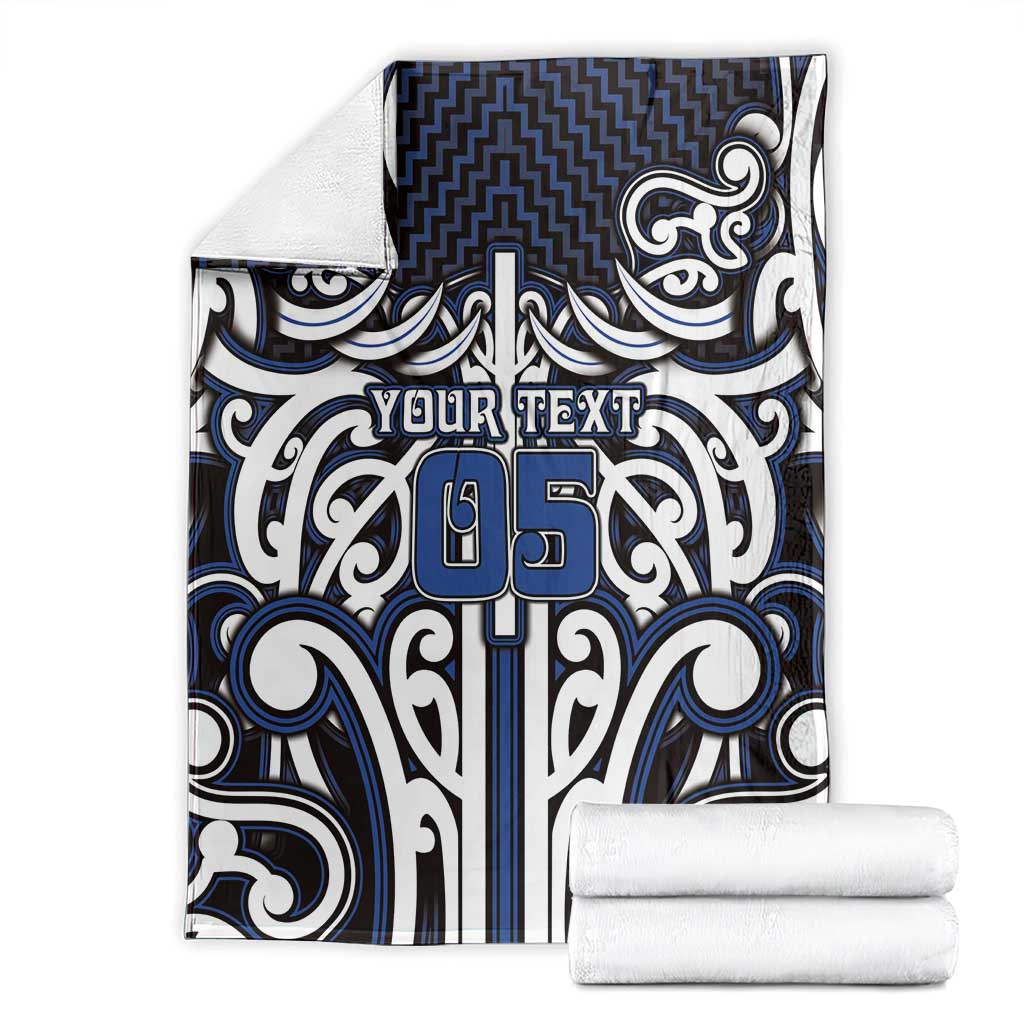 Custom Aotearoa Ngati Tuwharetoa Blanket Maori Tribal Pattern Mix Poutama LT05 - Polynesian Pride