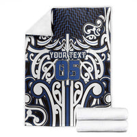 Custom Aotearoa Ngati Tuwharetoa Blanket Maori Tribal Pattern Mix Poutama LT05 - Polynesian Pride