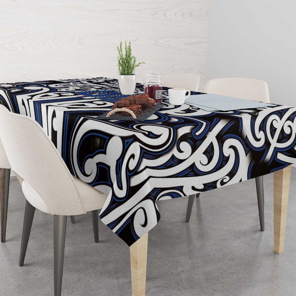 Custom Aotearoa Ngati Tuwharetoa Tablecloth Maori Tribal Pattern Mix Poutama LT05 - Polynesian Pride
