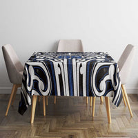 Custom Aotearoa Ngati Tuwharetoa Tablecloth Maori Tribal Pattern Mix Poutama LT05 - Polynesian Pride