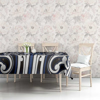 Custom Aotearoa Ngati Tuwharetoa Tablecloth Maori Tribal Pattern Mix Poutama LT05 - Polynesian Pride