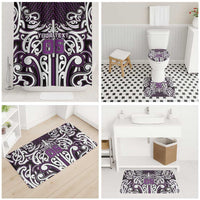 Custom Aotearoa Rangitane Bathroom Set Maori Tribal Pattern Mix Poutama LT05 - Polynesian Pride