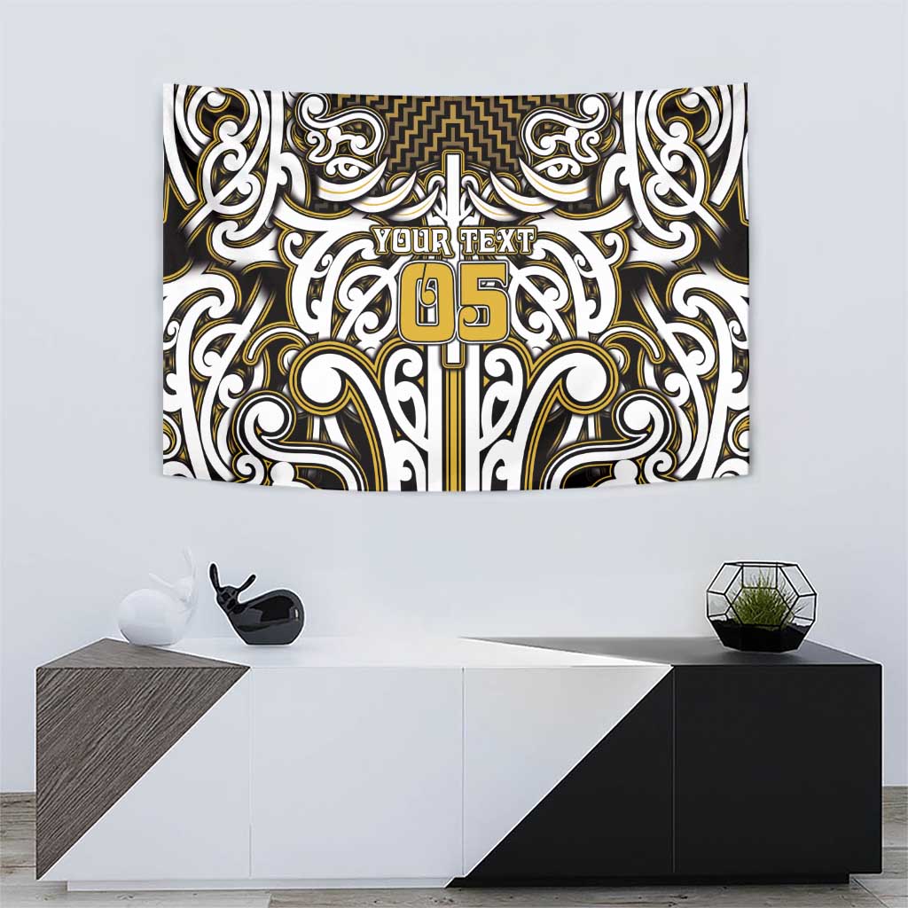 Custom Aotearoa Taranaki Tapestry Maori Tribal Pattern Mix Poutama LT05 - Polynesian Pride