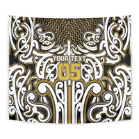 Custom Aotearoa Taranaki Tapestry Maori Tribal Pattern Mix Poutama LT05 - Polynesian Pride