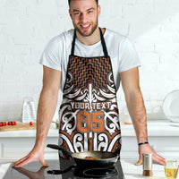 Custom Aotearoa Waikato Apron Maori Tribal Pattern Mix Poutama LT05 - Polynesian Pride