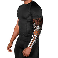 Custom Aotearoa Waikato Arm Sleeves Maori Tribal Pattern Mix Poutama LT05 - Polynesian Pride