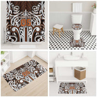 Custom Aotearoa Waikato Bathroom Set Maori Tribal Pattern Mix Poutama LT05 - Polynesian Pride
