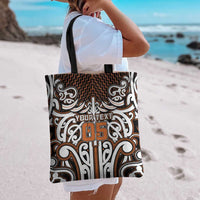 Custom Aotearoa Waikato Tote Bag Maori Tribal Pattern Mix Poutama LT05 - Polynesian Pride