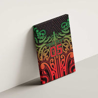 Custom Aotearoa Tuhoe Canvas Wall Art Maori Tribal Pattern Mix Poutama LT05 - Polynesian Pride