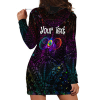 I See Your True Colors Personalised Hoodie Dress Autism Awareness LT05 - Polynesian Pride