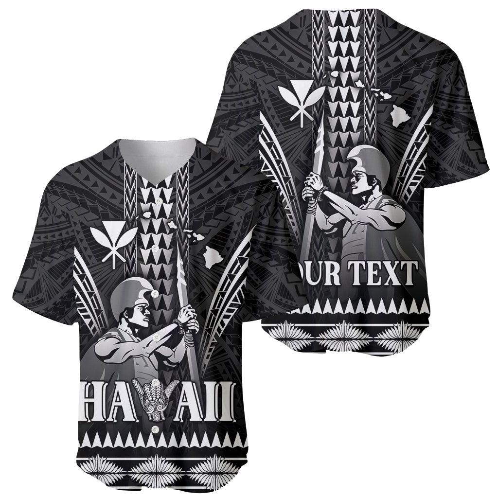 Personalised Hawaii Happy King Kamehameha Day Baseball Jersey Kakau Pattern LT05 - Polynesian Pride