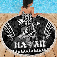 Hawaii Happy King Kamehameha Day Beach Blanket Kakau Pattern LT05 - Polynesian Pride