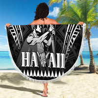 Hawaii Happy King Kamehameha Day Beach Blanket Kakau Pattern LT05 - Polynesian Pride