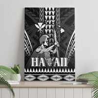 Hawaii Happy King Kamehameha Day Canvas Wall Art Kakau Pattern LT05 - Polynesian Pride
