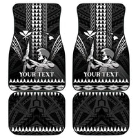 Personalised Hawaii Happy King Kamehameha Day Car Mats Kakau Pattern LT05 - Polynesian Pride