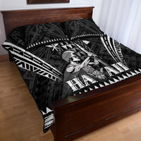Hawaii Happy King Kamehameha Day Quilt Bed Set Kakau Pattern LT05 - Polynesian Pride