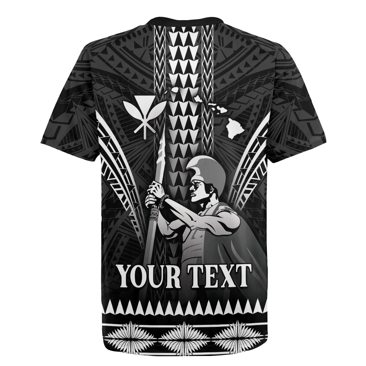 Personalised Hawaii Happy King Kamehameha Day Rugby Jersey Kakau Pattern LT05 - Polynesian Pride