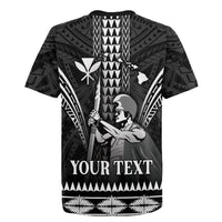 Personalised Hawaii Happy King Kamehameha Day Rugby Jersey Kakau Pattern LT05 - Polynesian Pride