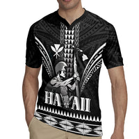 Personalised Hawaii Happy King Kamehameha Day Rugby Jersey Kakau Pattern LT05 - Polynesian Pride