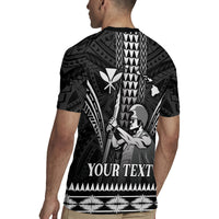 Personalised Hawaii Happy King Kamehameha Day Rugby Jersey Kakau Pattern LT05 - Polynesian Pride