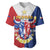 Personalised Philippines Independence Day Baseball Jersey Maligayang Araw ng Kalayaan Filipino Carabao