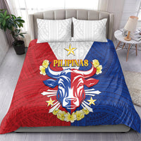Philippines Independence Day Bedding Set Maligayang Araw ng Kalayaan Filipino Carabao LT05 - Polynesian Pride