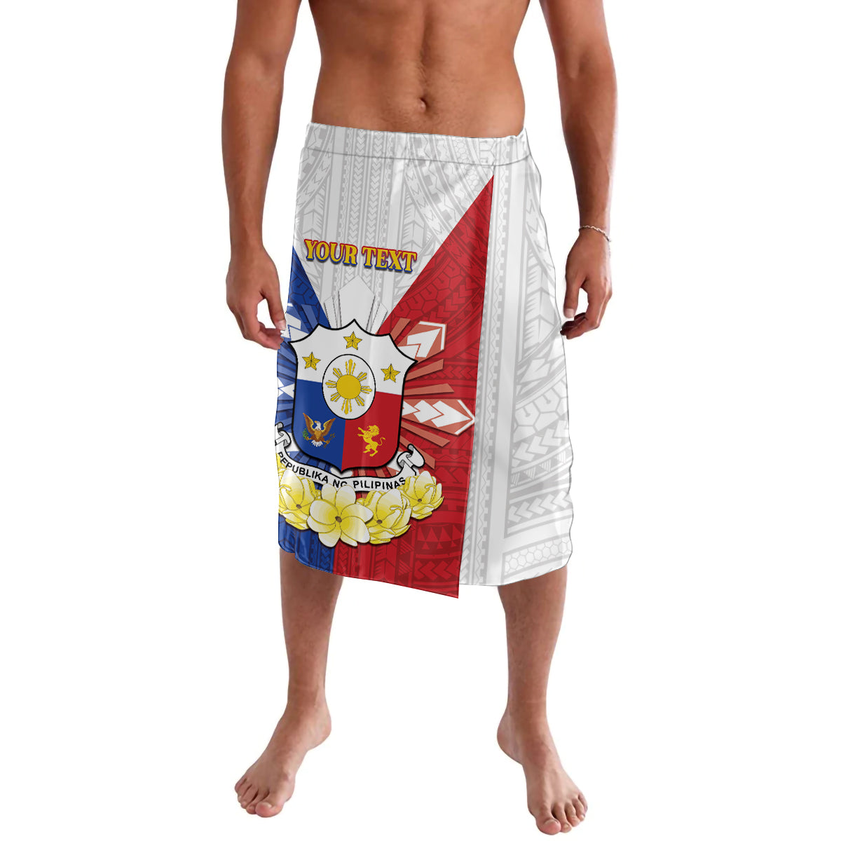 Personalised Philippines Independence Day Lavalava Maligayang Araw ng Kalayaan Filipino Carabao