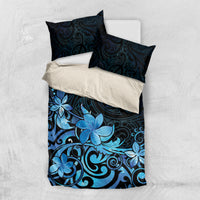Matariki New Zealand Bedding Set Maori Pattern Blue Galaxy LT05 US Twin 172cm x 218cm Blue - Polynesian Pride