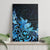 Matariki New Zealand Canvas Wall Art Maori Pattern Blue Galaxy