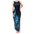 Matariki New Zealand Family Matching Tank Maxi Dress and Hawaiian Shirt Maori Pattern Blue Galaxy