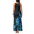 Matariki New Zealand Family Matching Tank Maxi Dress and Hawaiian Shirt Maori Pattern Blue Galaxy