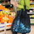 Matariki New Zealand Grocery Bag Maori Pattern Blue Galaxy