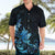 Matariki New Zealand Hawaiian Shirt Maori Pattern Blue Galaxy