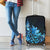 Matariki New Zealand Luggage Cover Maori Pattern Blue Galaxy