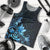 Matariki New Zealand Men Tank Top Maori Pattern Blue Galaxy