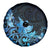 Matariki New Zealand Spare Tire Cover Maori Pattern Blue Galaxy
